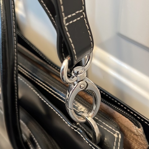 Mcklein Travel case black leather GUC - Picture 5 of 16